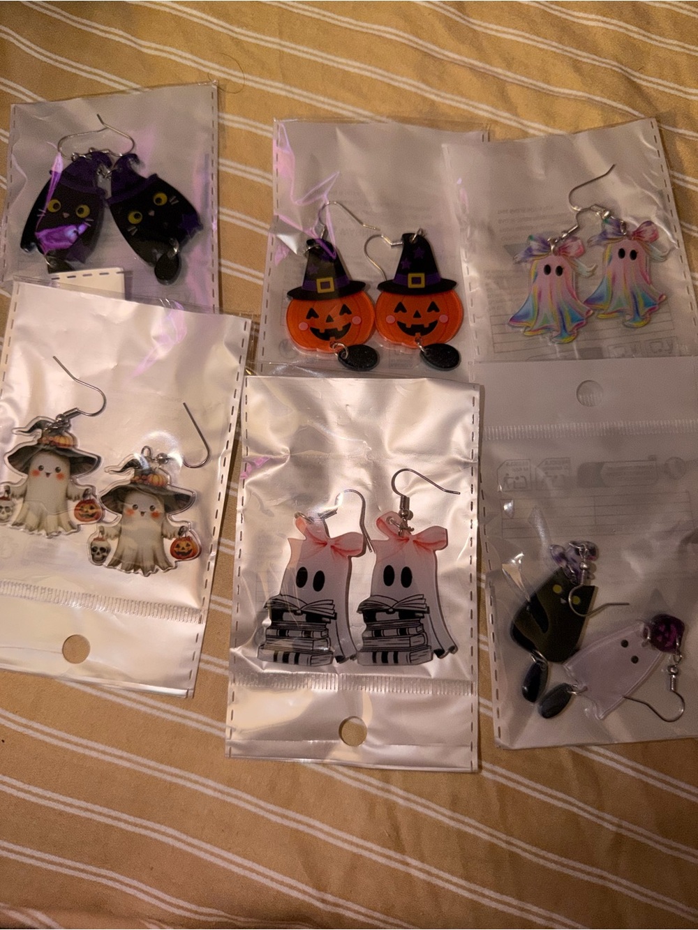 12 pairs Halloween Earrings
